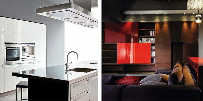 Mirror Gloss Snežno bela M105 i Čili crvena M207