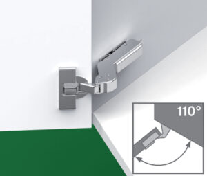 Šarka za nameštaj Grass ravna T 30° bez ublaživača Tiomos 3401361