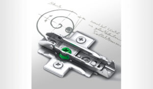 Pločica za šarku Grass 1D/H-3,5mm Tiomos 3401391_01