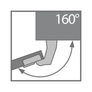 Šarka za nameštaj Grass polukoleno TS 160° sa ublaživačem Tiomos 3401446_02