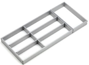 Sistem za unutrašnju podelu fioka Grass antracit B276 L-600mm Tavinea Sorto 3403688