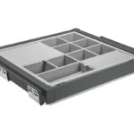 Izvlačna polica za nakit GTV antracit 600mm Elite 3405182