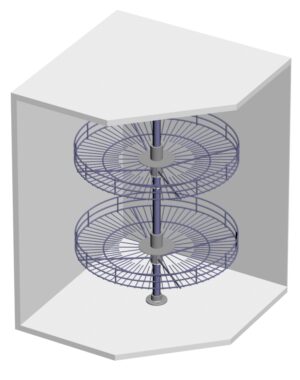 Žičani element Morando pun krug D/72 3414060