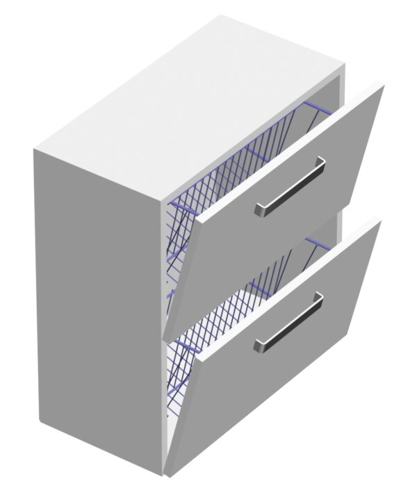 Žičana mrežica za cipele Morando dvoredna 60cm 3414107_01
