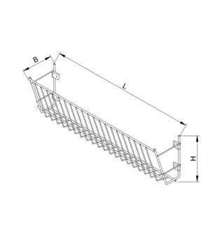 Žičana mrežica za cipele Morando jednoredna 50cm 3414125_03