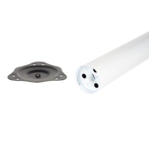 Noga za sto Hranipex bela sjaj FI60/H710mm ER40 Riex 3416191