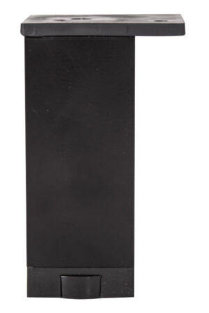 Nogica za nameštaj crna 40X40/65mm 3416234