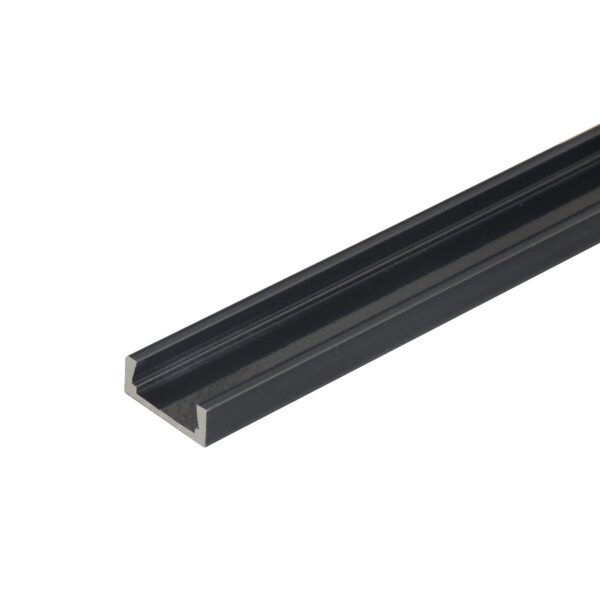 Aluminijumski profil za led 1506 crni-3mnadgradni 3417188