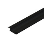 Aluminijumski profil za led U 2206 crni 6mm-3m ukopavajući 3417189