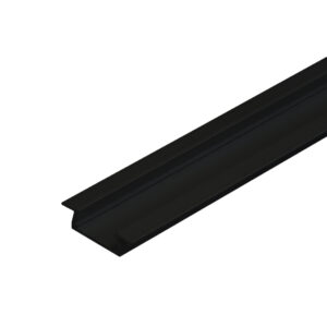 Aluminijumski profil za led U 2206 crni 6mm-3m ukopavajući 3417189