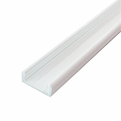Aluminijumski profil za led 1506 beli-2m nadgradni 3417250