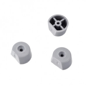 Plastični nosač polica sa ekserom beli 3420002