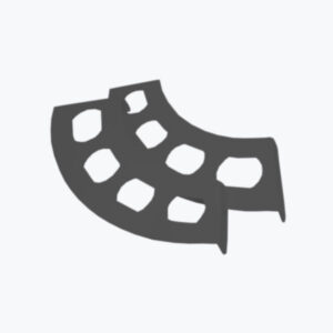 Nosač police Bolis crni Boomerang 3420016