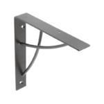 Nosač police GTV crna mat 18x18cm Neo 3420112