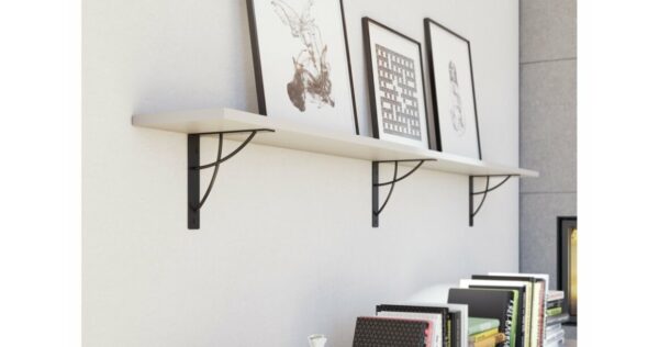 Nosač police GTV crna mat 18x18cm Neo 3420112_1