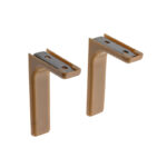 Nosač police GTV bela 24cm(2kom) 3420120