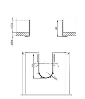 Sifon Flex Volpato sivi L-680/60-16mm 3421000_02