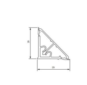 Diht lajsna Volpato bela 4m Mod.65 pvc 3421051_02