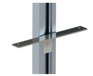 Stili nosač za staklene police Volpato crni XL 3422338