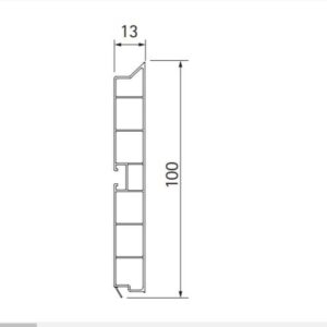 Sokla Volpato 10cm/4m Mod 20. pvc 0575 3421224_02