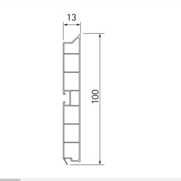 Sokla Volpato 10cm/4m Mod 20. pvc 0575 3421224_02