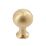 Ručica za nameštaj GTV zlatna mat Nord dugme 3490119