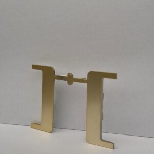 Gola clap 3.9 Volpato-set spoljnih kapica-zlato 3421196