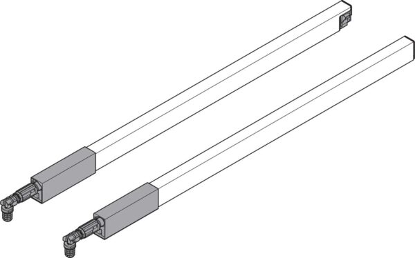 Reling za fioku Blum sivi L-500mm Antaro 3403795_01