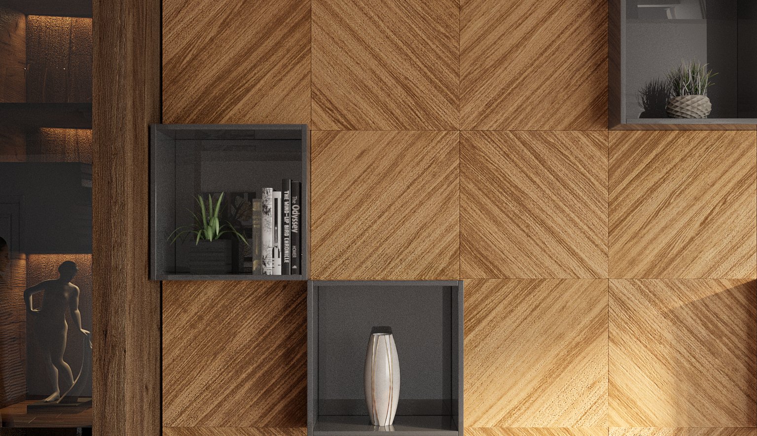 Primena furniranih ploča u enterijeru