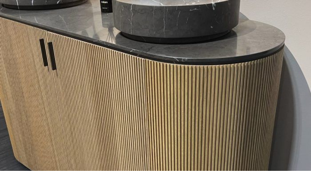 Flexy Techno Veneer: furnirane ploče za zakrivljene površine u savremenom enterijeru